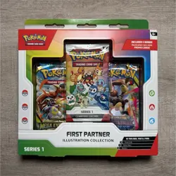 Pokemon First Partner Illustration Collection Series 1 Promo Cards - Image 1