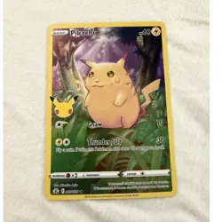 Pokemon TCG Pikachu Celebrations Holo Rare 60 HP Basic 005/025 English - Image 1