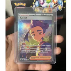 Pokemon Kieran 174/131 Sv: Prismatic Evolutions Special Illustration Rare Holo - Image 1