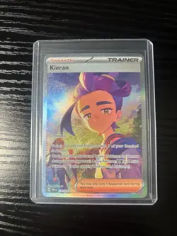 Pokemon Kieran 174/131 Sv: Prismatic Evolutions Special Illustration Rare Holo - Image 2