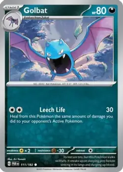 Golbat - 111/182 - Common - Reverse Holo NM, English Pokemon Paradox Rift - Image 1