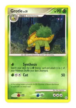 Grotle - 49/130 - Uncommon LP, English Pokemon Diamond and Pearl - Image 1