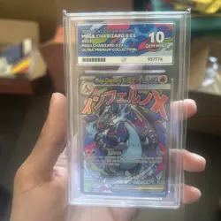 Mega Charizard EX 023 ACE 10 Black Star Promo Mega Charizard UPC Pokemon TCG - Image 1