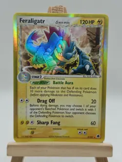 Pokemon - Feraligatr 2/101 - HOLO Rare EX Dragon Frontiers Delta Species - Image 1