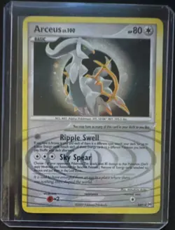 Pokemon Arceus AR5 Holo Rare Arceus Set Basic 80 HP Card 2009 TCG - Image 1