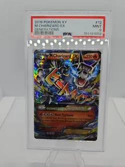 2016 Pokemon M Charizard EX 12/83 Generations Ultra Rare Holo - PSA 9 - Image 1
