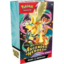 Ascended Heroes Booster Bundle: Mega Evolution - Pokemon TCG - Image 1