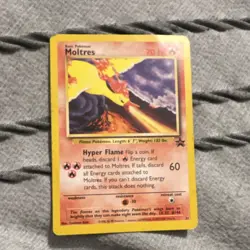 Pokemon Moltres Black Star Promo 21 Basic 70 HP Wizards English Card - Image 1