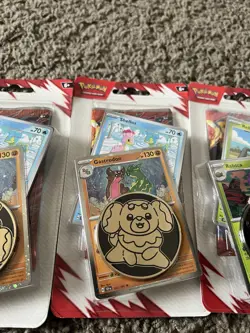 Lot of 4: Pokemon TCG: Destined Rivals Blister Packs 2 Gastrodon & 2 Rabsca - Image 3