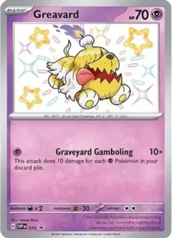 Greavard - SVP070 - SVP Black Star Promos LP, English Pokemon Promos - Image 1