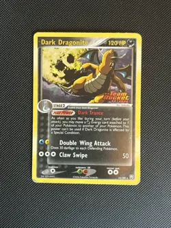 Dark Dragonite 15/109 Reverse Holo Rare STAMPED-Pokemon TCG:EX TRR HP - Image 1