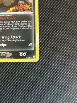 Dark Dragonite 15/109 Reverse Holo Rare STAMPED-Pokemon TCG:EX TRR HP - Image 4