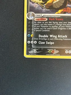 Dark Dragonite 15/109 Reverse Holo Rare STAMPED-Pokemon TCG:EX TRR HP - Image 5