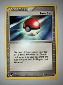 POKE BALL - 86/109 - Ruby & Sapphire - Pokemon Card 2003 - Image 1