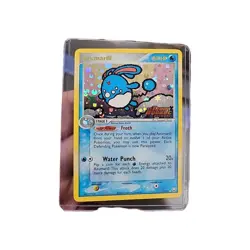 Pokemon TCG Azumarill Holo EX Team Rocket Returns Stamp MP 1/109 - Image 1