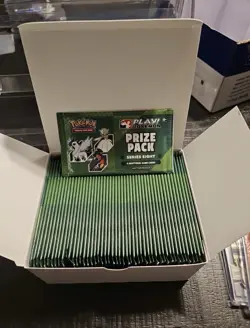 50x Pokemon Prize Pack Series 8 Booster Packs Play! Pokemon - Image 1