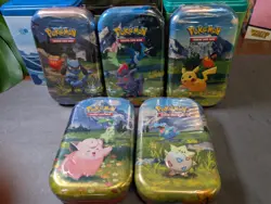 Pokemon Ascended Heroes Mini Tins - Complete Art Set Sealed - Lot of 5 - Image 1