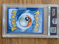 2014 Pokemon XY Lego Movie Promo PSA 8 Pikachu Cosmos Holo #42 FRESH SLAB - Image 2