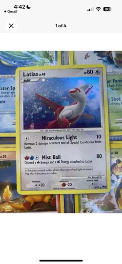 Pokemon TCG Latias POP Series 3/17 RARE HOLO - Image 1