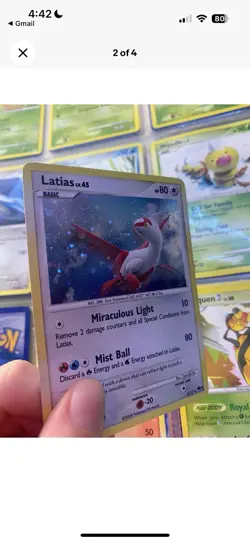 Pokemon TCG Latias POP Series 3/17 RARE HOLO - Image 2
