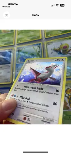 Pokemon TCG Latias POP Series 3/17 RARE HOLO - Image 3