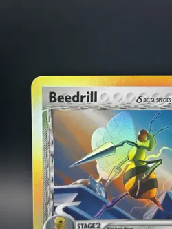2005 Beedrill (Delta Species) 1/113 Delta Species Holo Rare LP+ Pokemon - Image 3