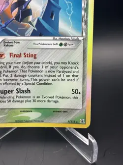 2005 Beedrill (Delta Species) 1/113 Delta Species Holo Rare LP+ Pokemon - Image 5