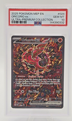 Pokemon Oricorio ex Mega Charizard X ex UPC Promo #024 PSA 10 Gem Mint - Image 1