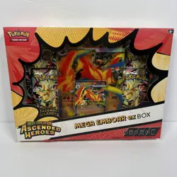 Pokemon TCG: Ascended Heroes Booster Bundle + Mega Emboar Ex Box Factory Sealed - Image 3