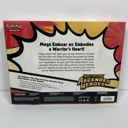 Pokemon TCG: Ascended Heroes Booster Bundle + Mega Emboar Ex Box Factory Sealed - Image 4