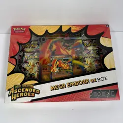 Pokemon TCG: Ascended Heroes Booster Bundle + Mega Emboar Ex Box Factory Sealed - Image 5
