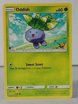 Oddish - SM: Cosmic Eclipse #2 - POKEMON - NM -singles - Image 1