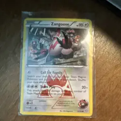 Pokemon Team Magma's Zangoose Team Magma vs Aqua 23/95 Rare 70 HP English Regul… - Image 1