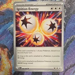 Ignition Energy 086/086 4-Card Playset LOT Special Energy White Flare Pokemon NM - Image 2