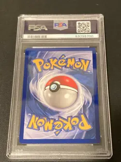 Pokemon Card Machop 56/102 Shadowless Base Set Graded PSA 9 MINT - Image 2