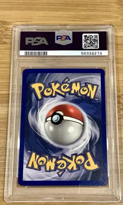 Pokemon Card Abra 43/102 Shadowless Base Set 1999 PSA 9 MINT - Image 2