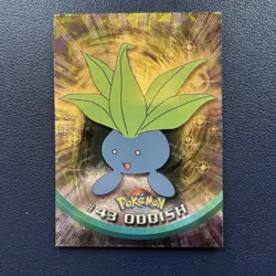 Topps 1999 Oddish #43 Pokemon TV Animation Edition Series 1 Foil - Image 1