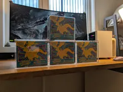 Pokemon Ascended Heroes Pokemon Center Elite Trainer Box LOT x4 Sealed + Acrylic - Image 1