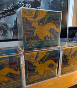 Pokemon Ascended Heroes Pokemon Center Elite Trainer Box LOT x4 Sealed + Acrylic - Image 4