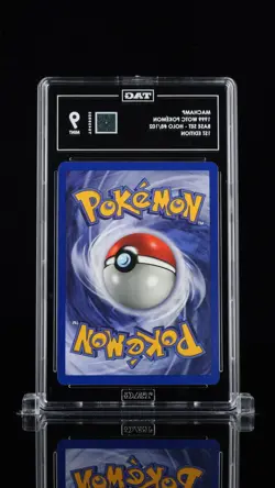 MACHAMP 1999 WOTC POKEMON #8/102 BASE SET - 1ST EDITION TAG 9 - 5TH HIGHEST MINT - Image 2