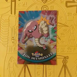 2000 Topps Chrome Series 2 - Pokemon Hitmonlee #106 - Image 1