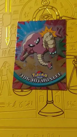 2000 Topps Chrome Series 2 - Pokemon Hitmonlee #106 - Image 2