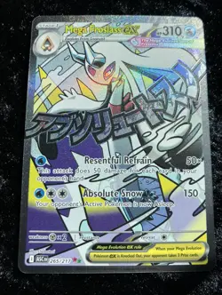 2026 Pokemon Ascended Heroes Mega Froslass Ex 265/217 Mega Attack Rare NM/M - Image 1