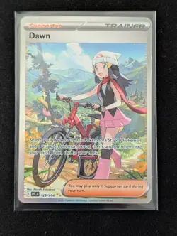 Pokemon TCG Phantasmal Flames Dawn Special Illustration Rare Holo Card 129/094 - Image 1