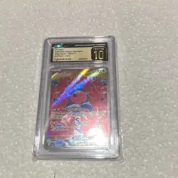 CGC 10 2023 Pokemon Clay Burst Flamigo 082/071 Japanese Art Rare Holo - Image 1