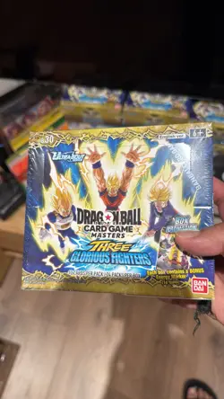 Dragon Ball Super Masters Three Glorious Fighters B30 Booster Box Sealed - Image 1