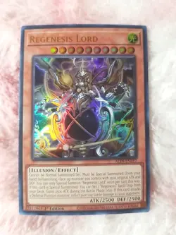 YU-GI-OH! Regenesis Lord ALIN-EN017 Ultra Rare 1st Edition Alliance Insight Card - Image 1