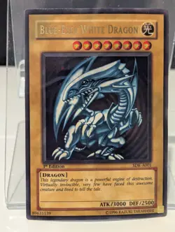 Yugioh - Blue-Eyes White Dragon SDK-A001 1st Edition (HP) - Image 1