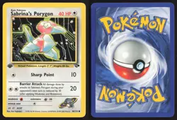 Pokemon TCG | Sabrina's Porygon 98/132 | Common | Gym Challenge | 1st Edition LP - Image 1