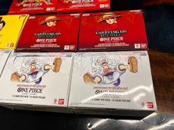 One Piece Lot Of EMPTY Booster Box OP-13 OP-05 English *Empty* box’s only x8 - Image 2